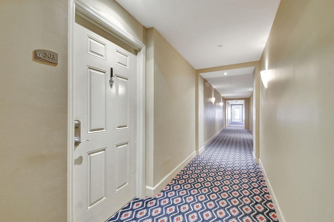 Hallway from Garage Bridge