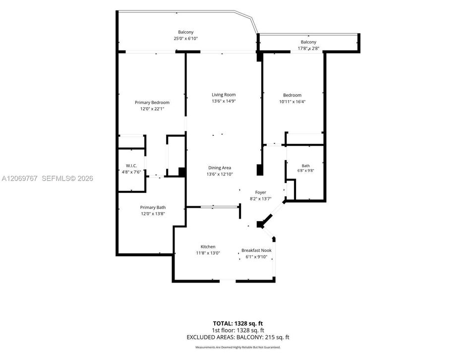 For Sale: $1,100,000 (2 beds, 2 baths, 1500 Square Feet)