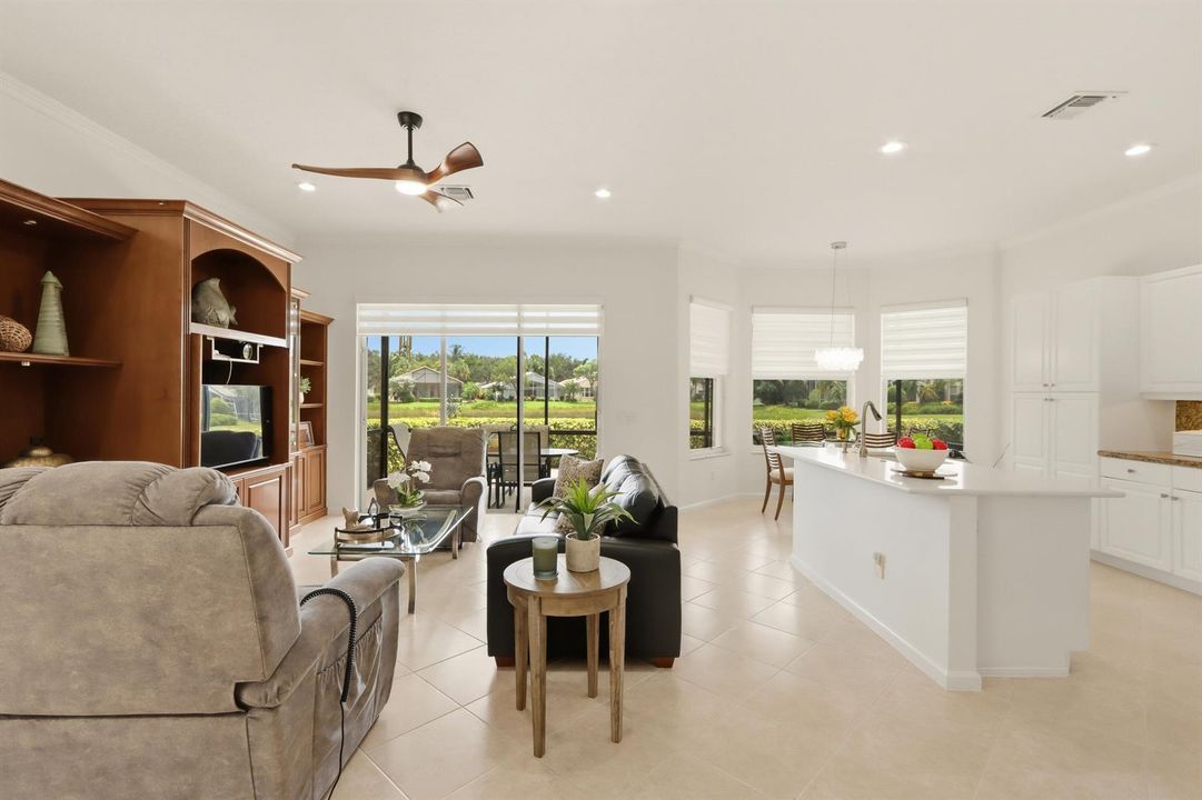 15. family room & kitchen