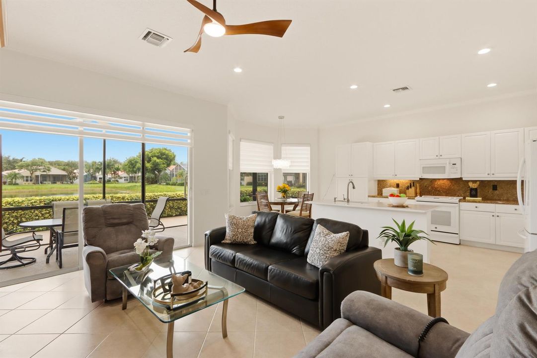 16. family room & kitchen