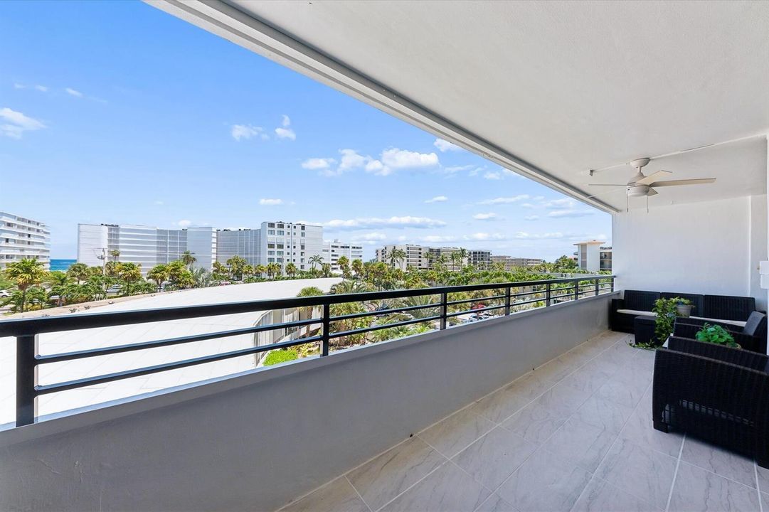 Spacious Balcony