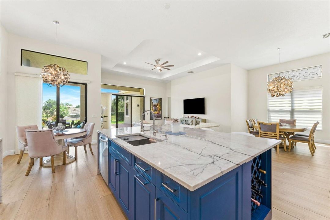 VIEW FROM KITCHEN