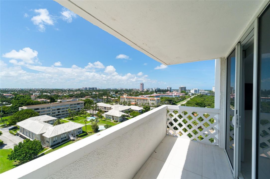 Views facing West