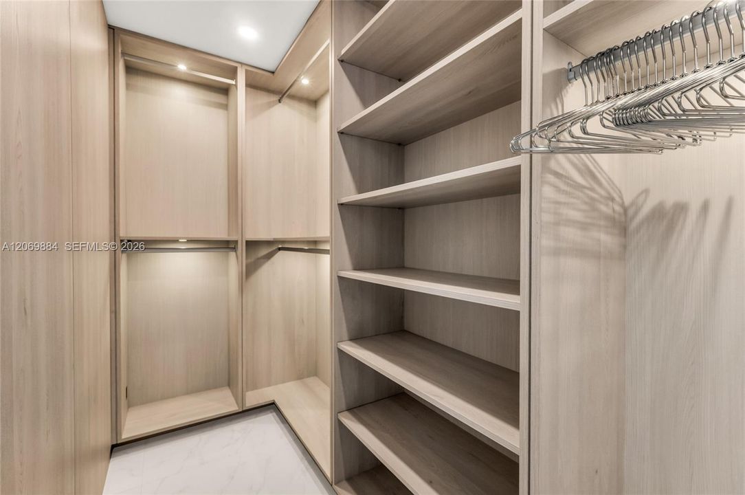 Primary Bedroom Walk-in closet