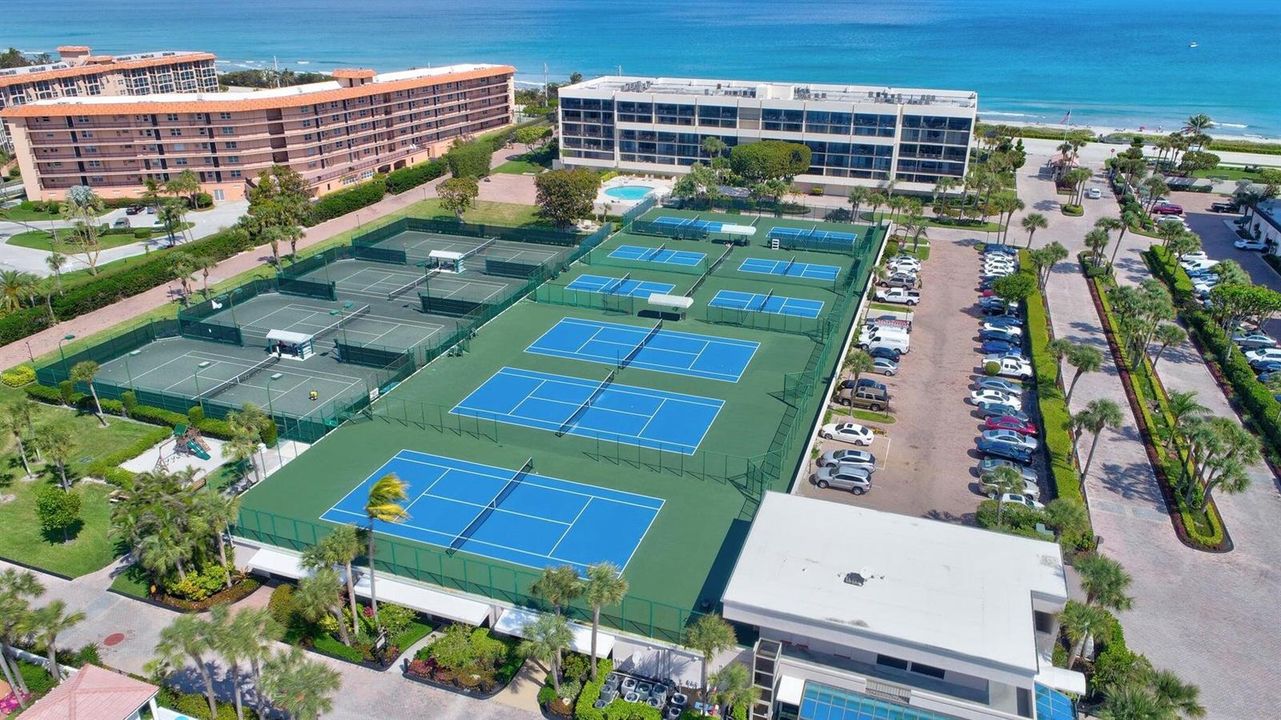 Tennis courts