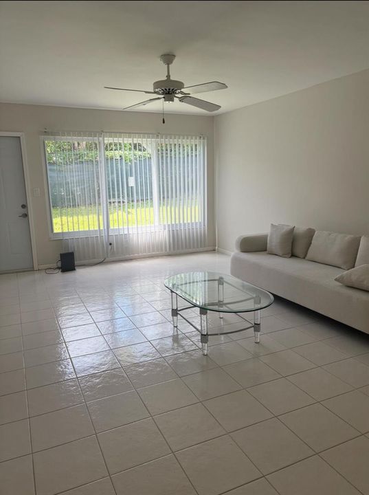 tiled living room