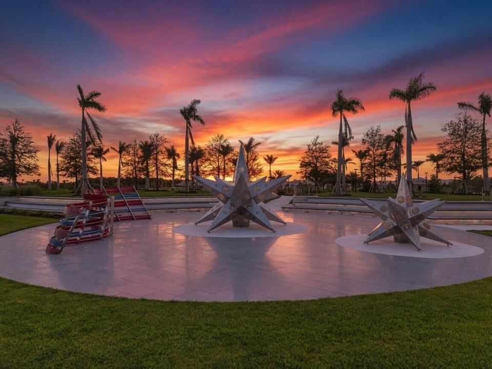 Park dusk