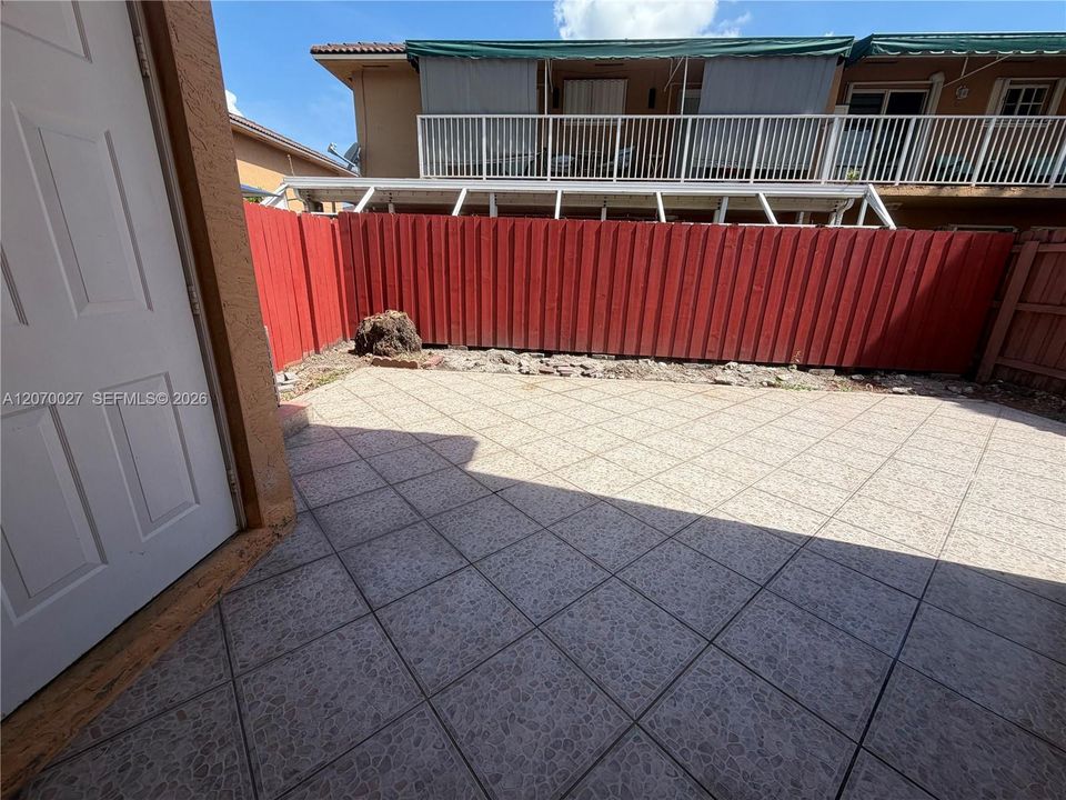 And covered terrace