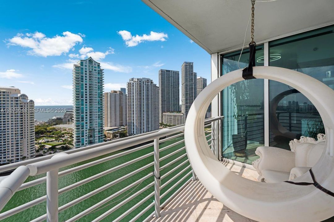 Balcony View River
