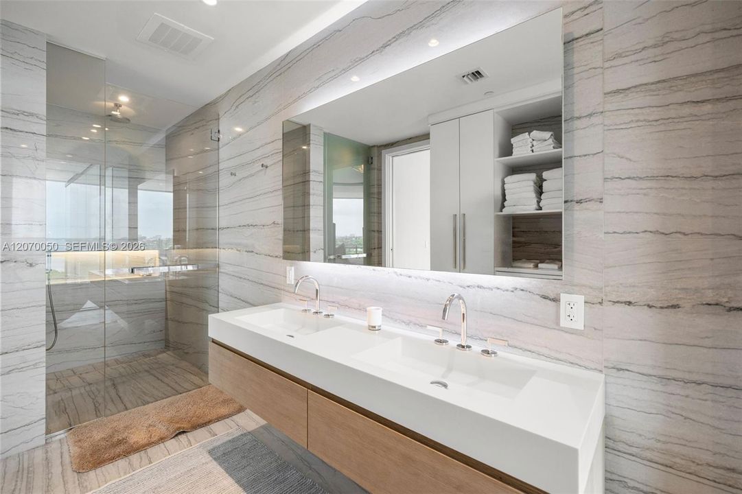 Shower and Dual Basins