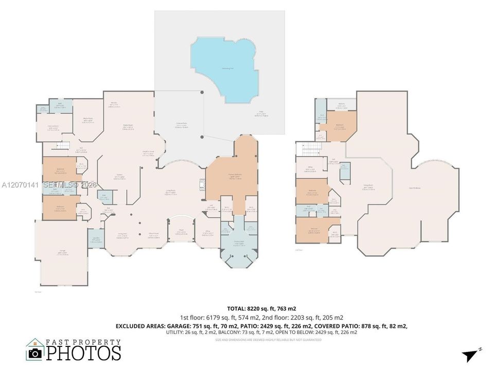For Sale: $5,395,000 (7 beds, 6 baths, 7657 Square Feet)