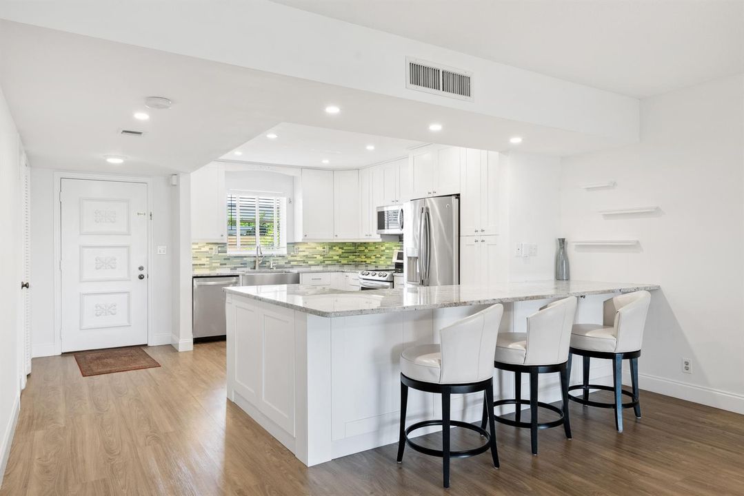 Counter view