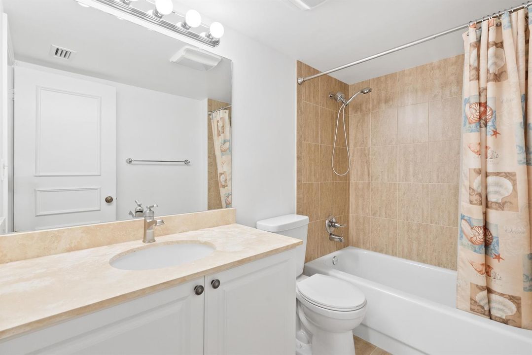 Secondary bathroom