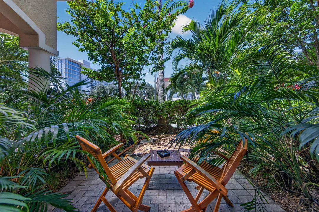 court yard patio