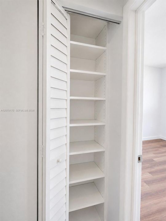 Linen closet