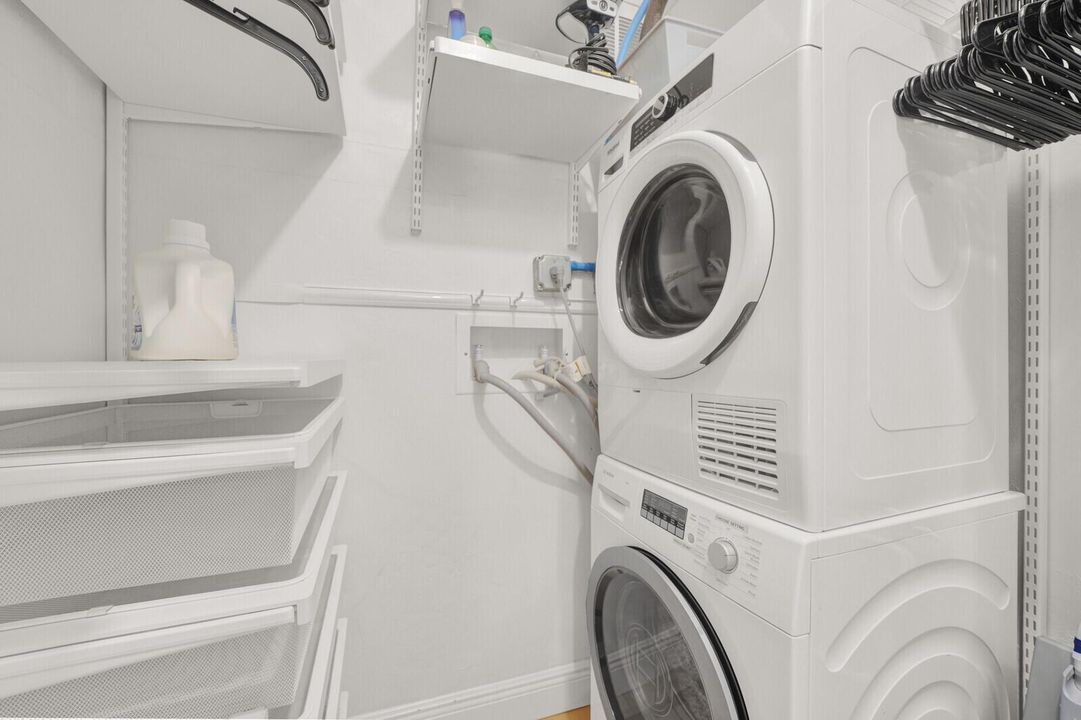 Laundry inside