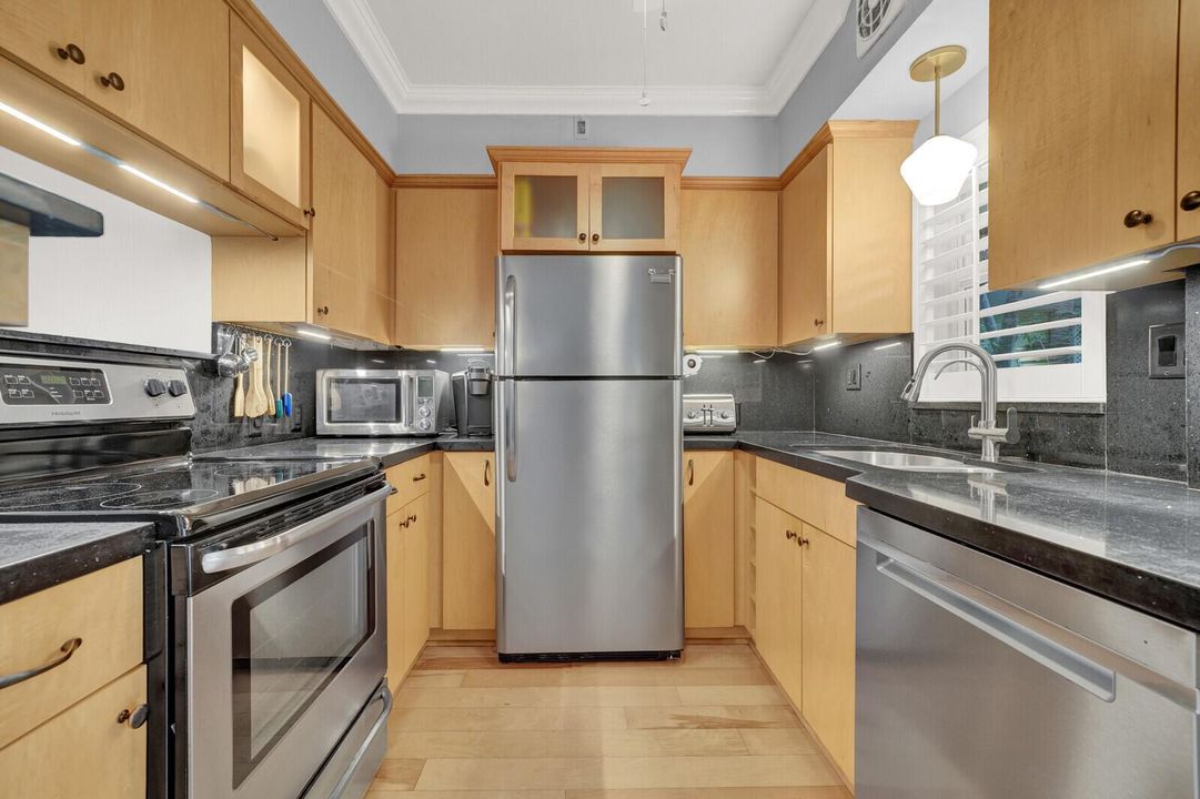 Stainless steel appliances
