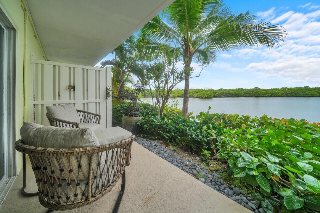 Covered patio