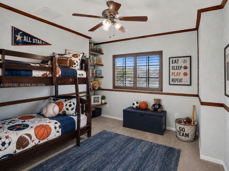 Digitally Staged Bedroom