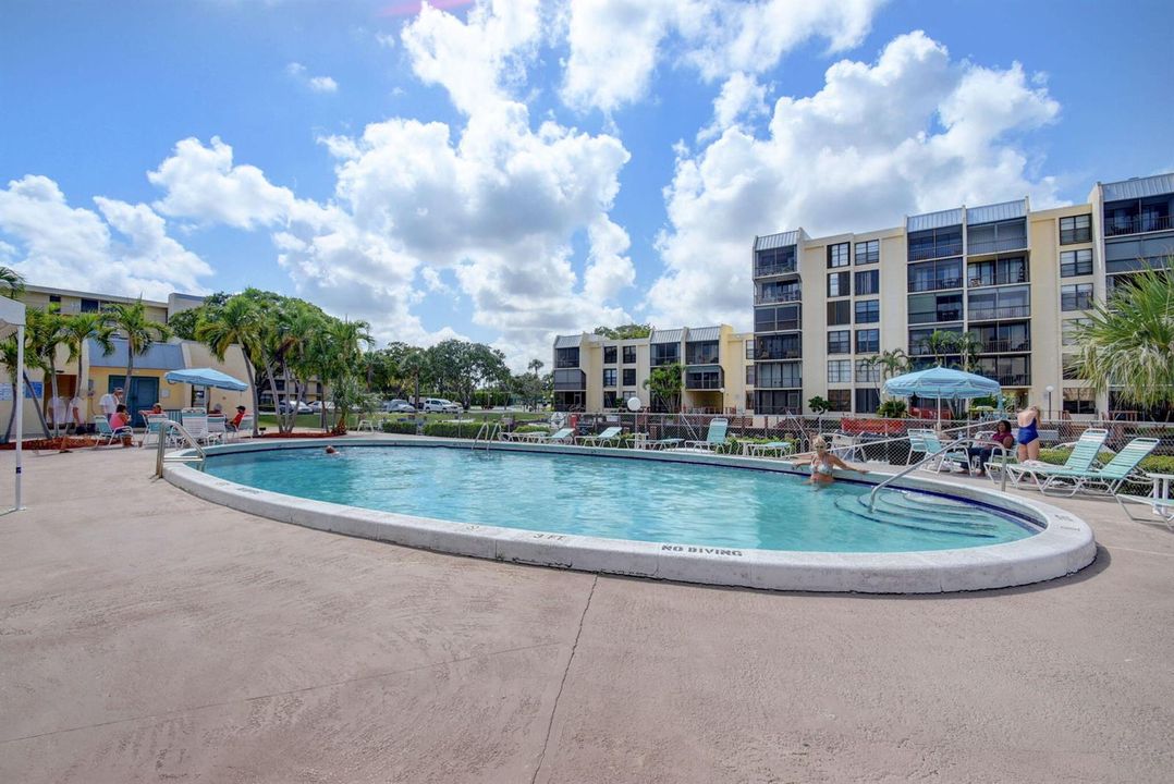Community Pool Close to Unit