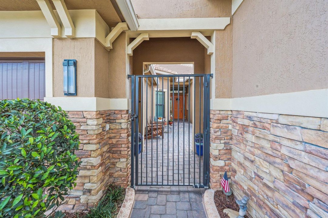 Courtyard Entry