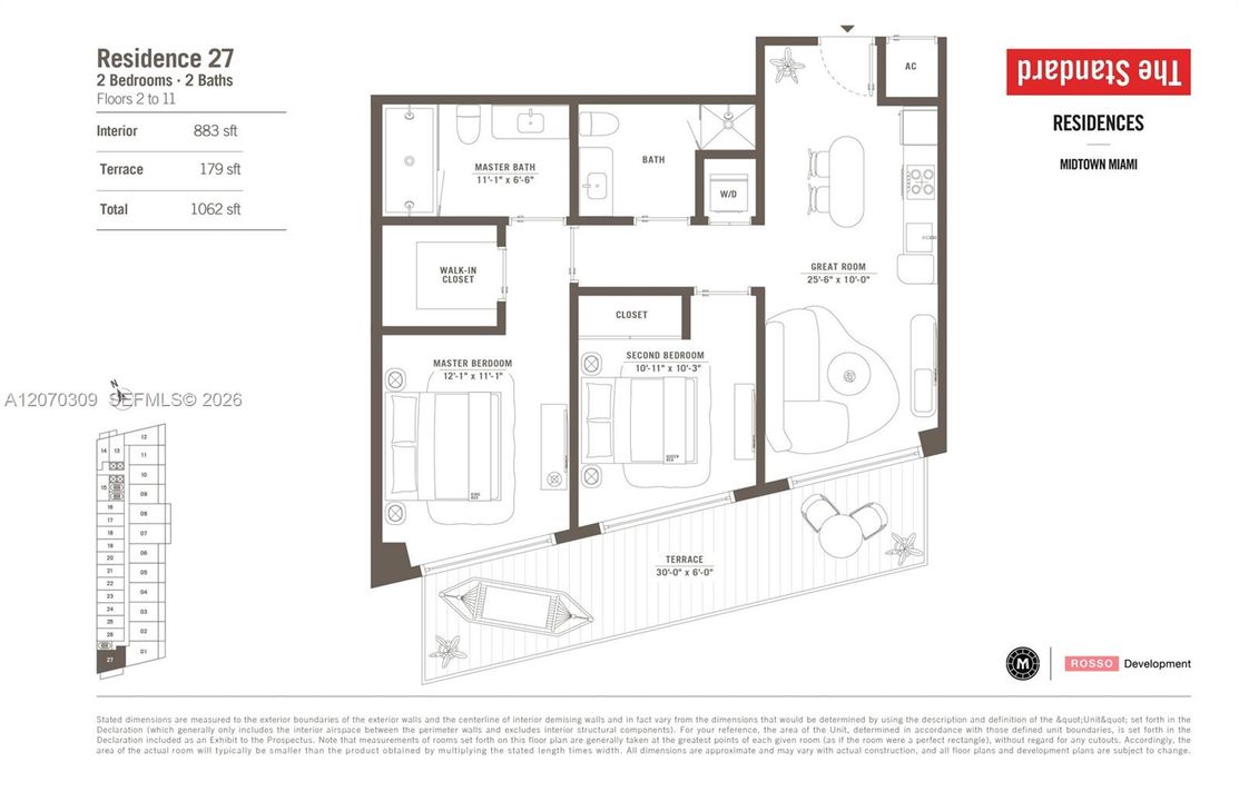 For Rent: $7,500 (2 beds, 2 baths, 0 Square Feet)