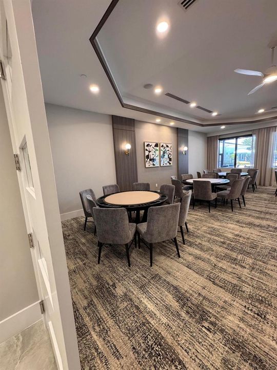 card room