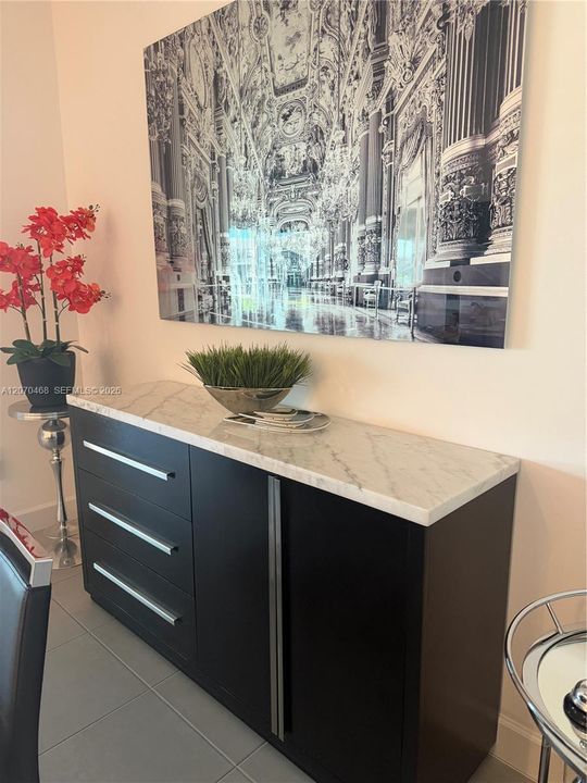 Dinning Area Buffet Table