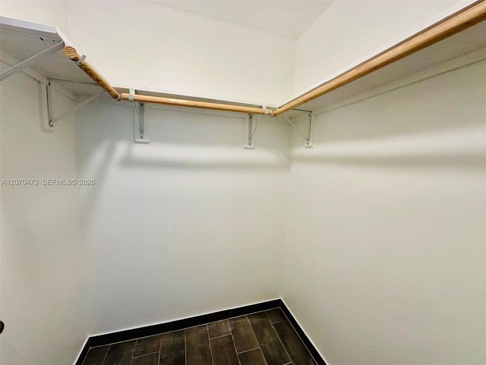 MASTER BEDROOM WALKING CLOSET