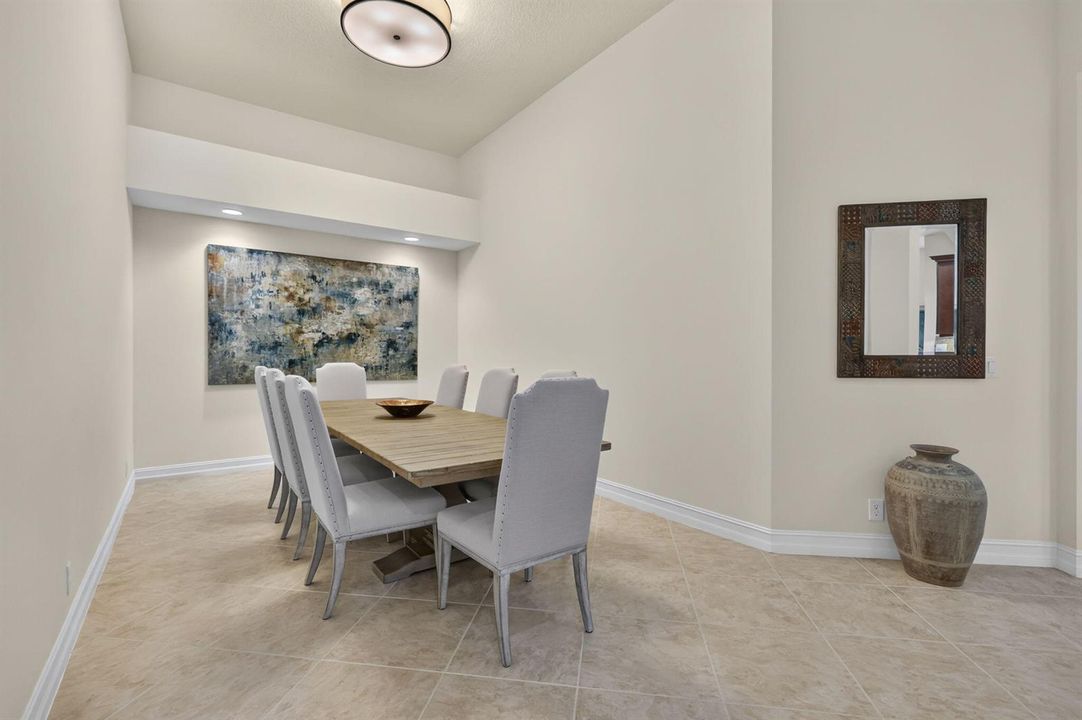Formal dining room