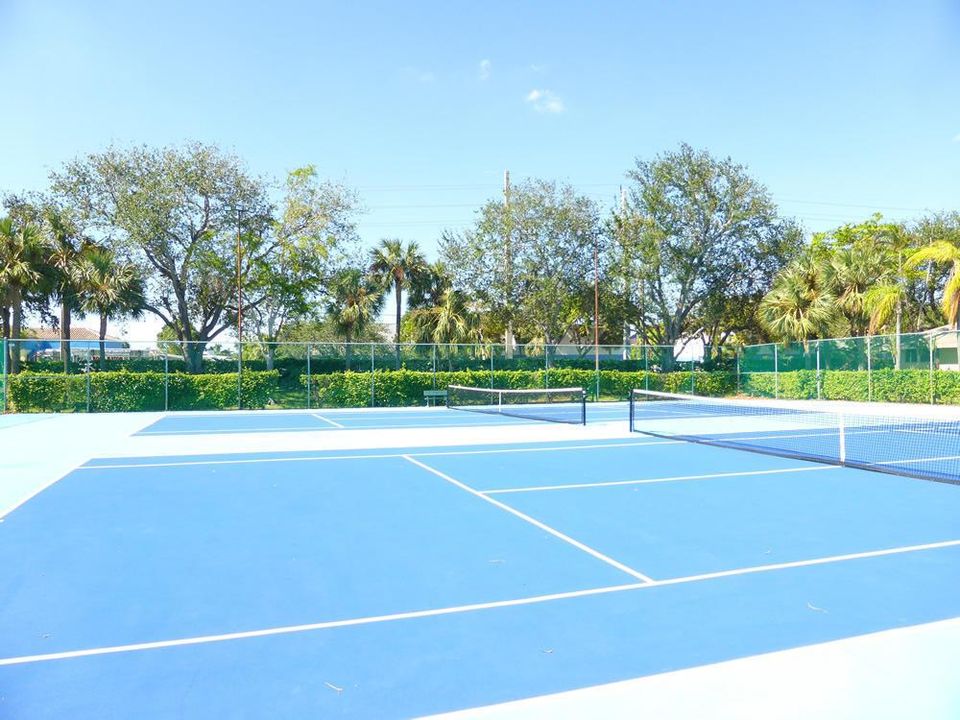 Two Tennis Courts