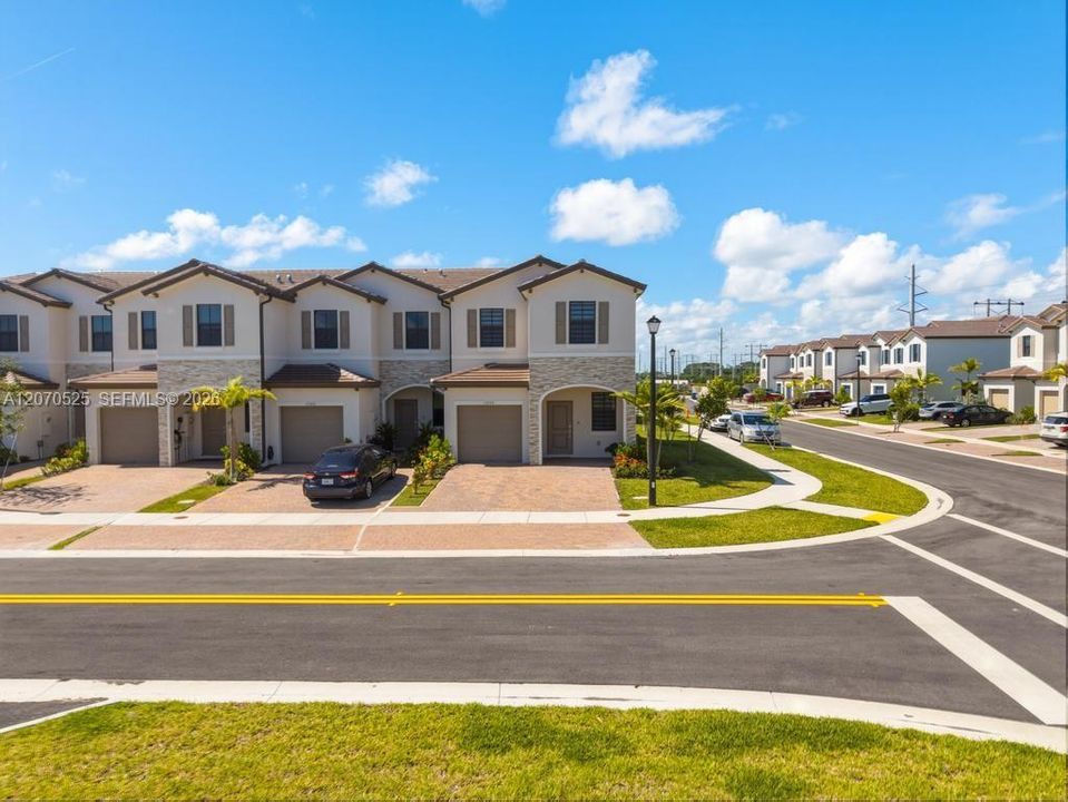 Newer homes.