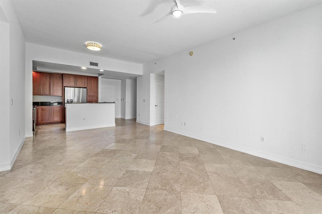 Expansive Living and Dining Room