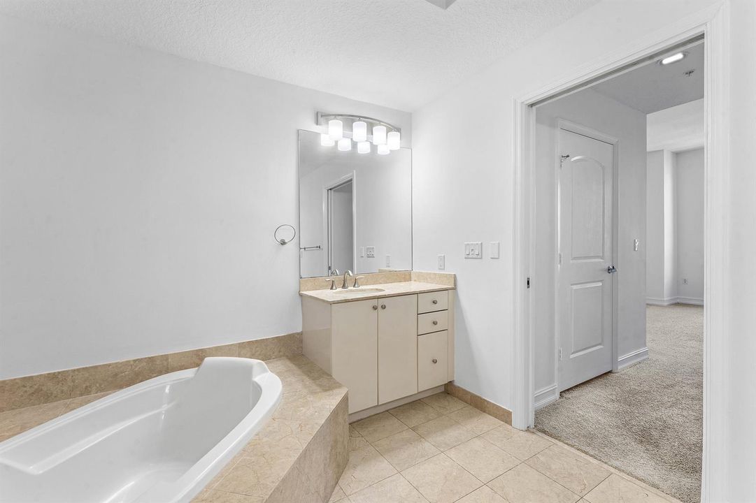 Large Soaking Tub