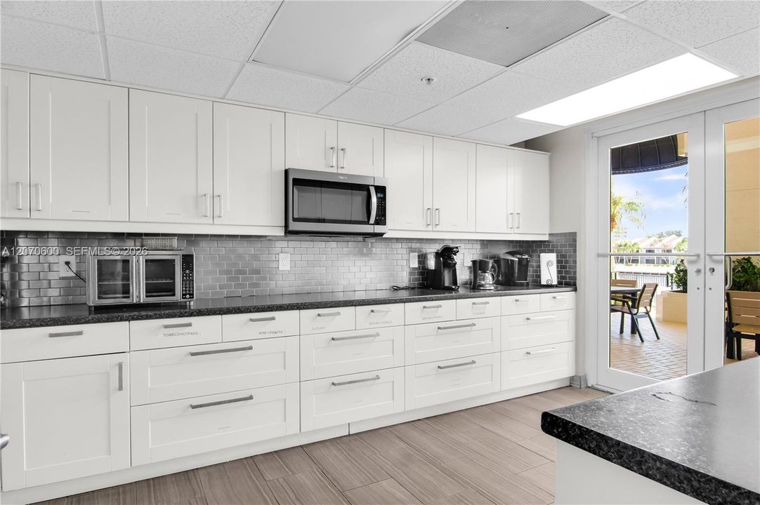 Multi purpose room Kitchen