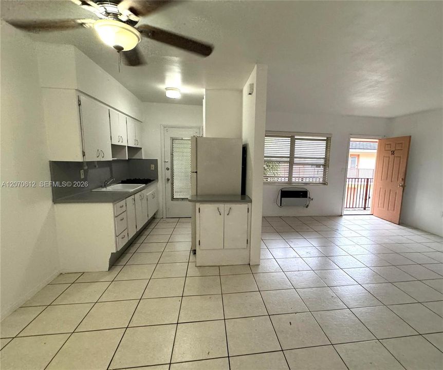 And Living/dining area