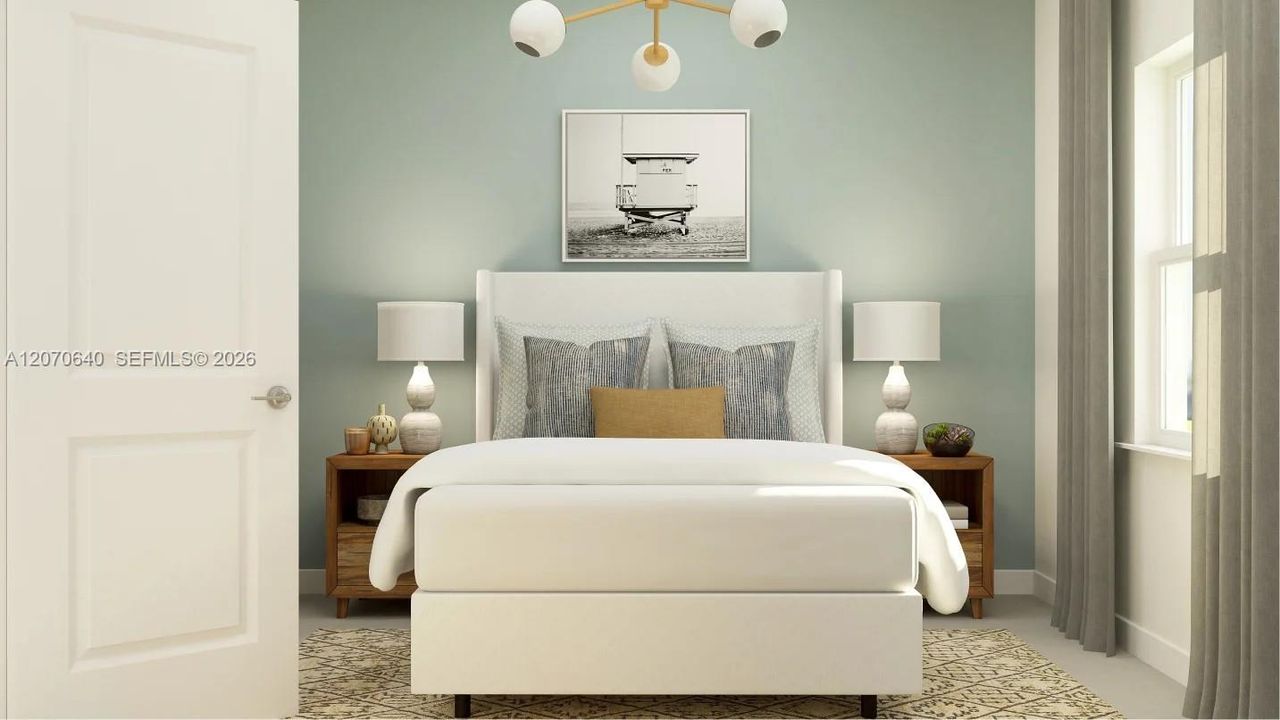Next Gen® SuiteThe Next Gen® bedroom is a peaceful sanctuary where residents can retire after a busy day and includes a generously sized closet.