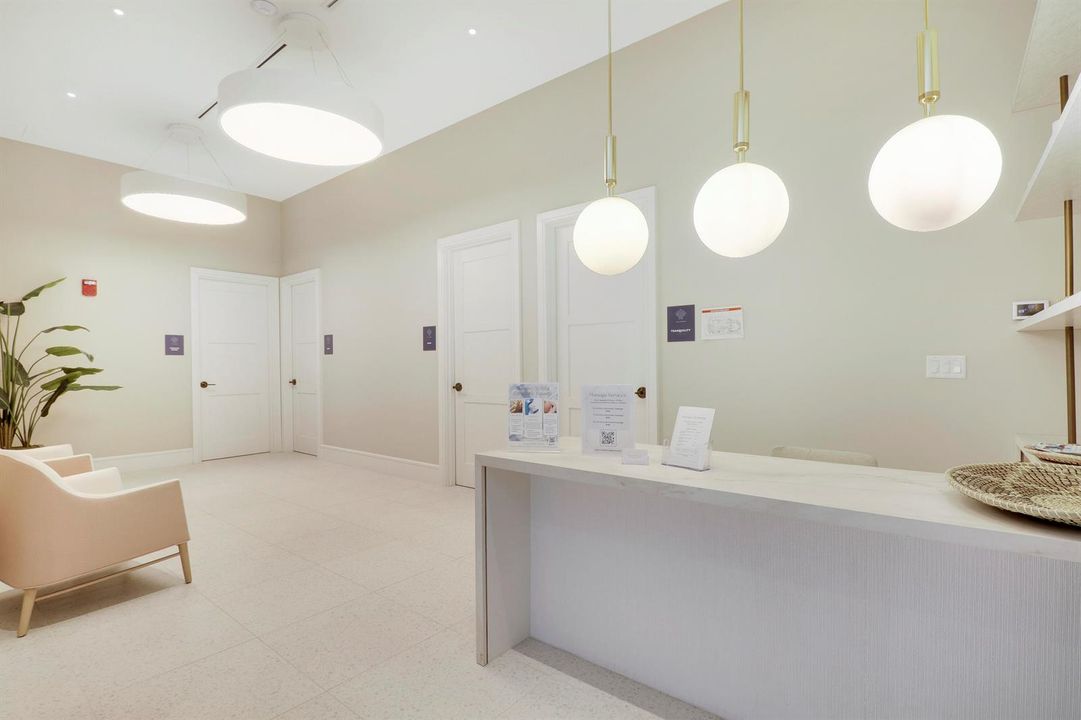 spa room at clubhouse