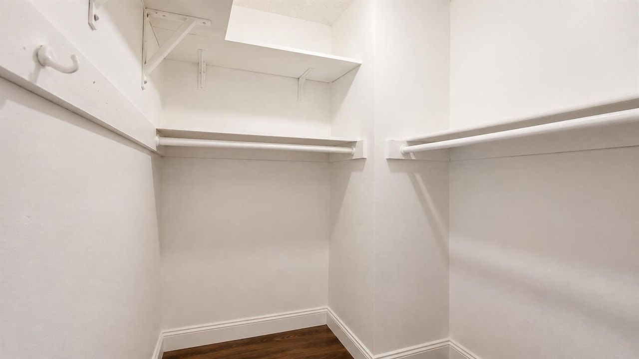 Second Bedroom Walk-in Closet