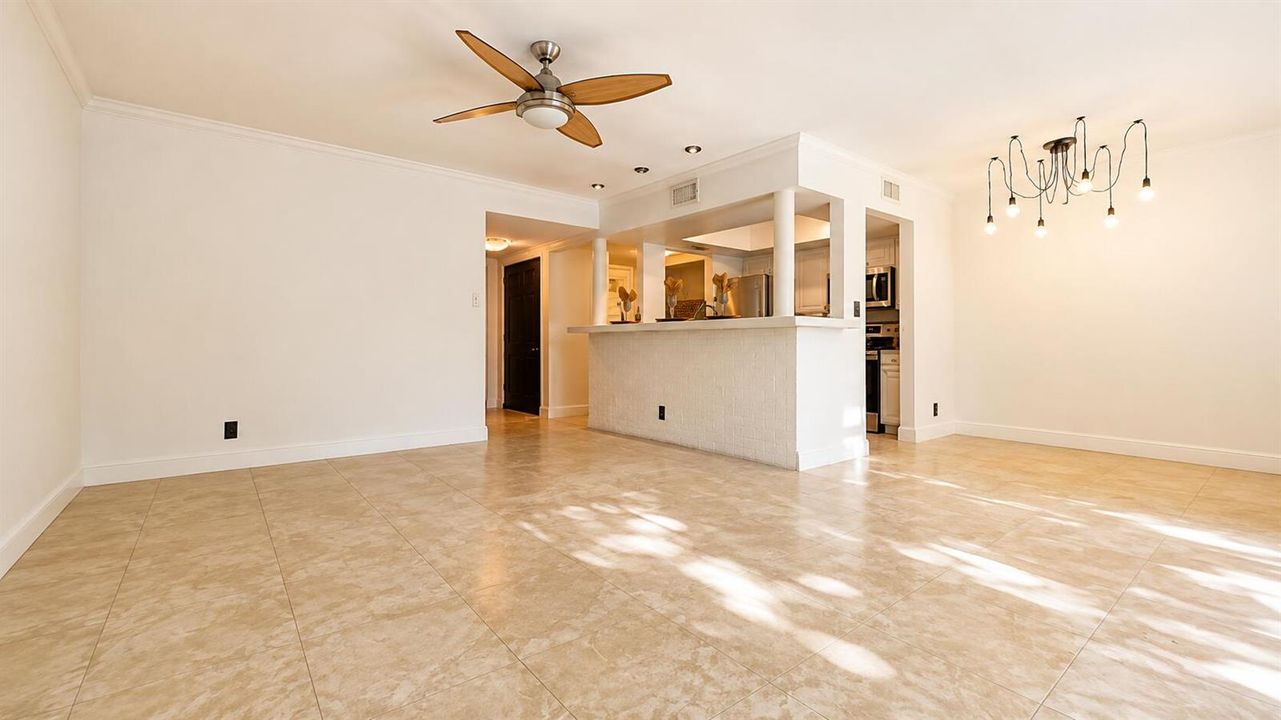 Bright Modern Open-Plan Interior