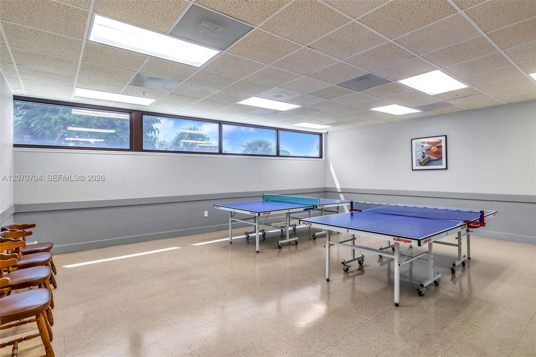 PING PONG TABLES