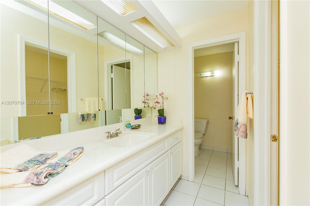 PRIMARY BATHROOM WITH SHOWER