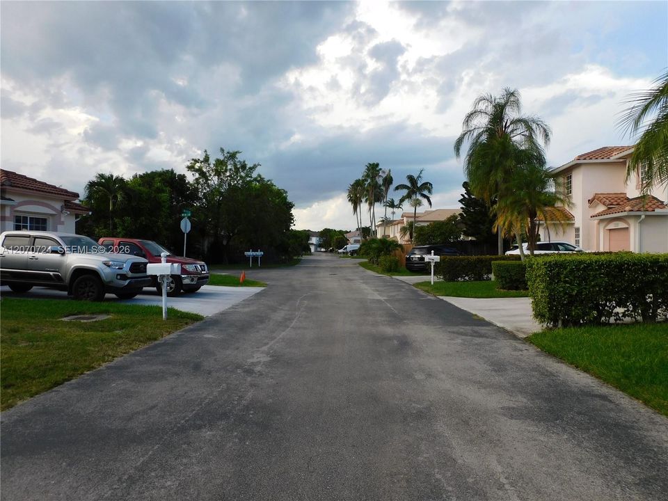 Street View to the North.