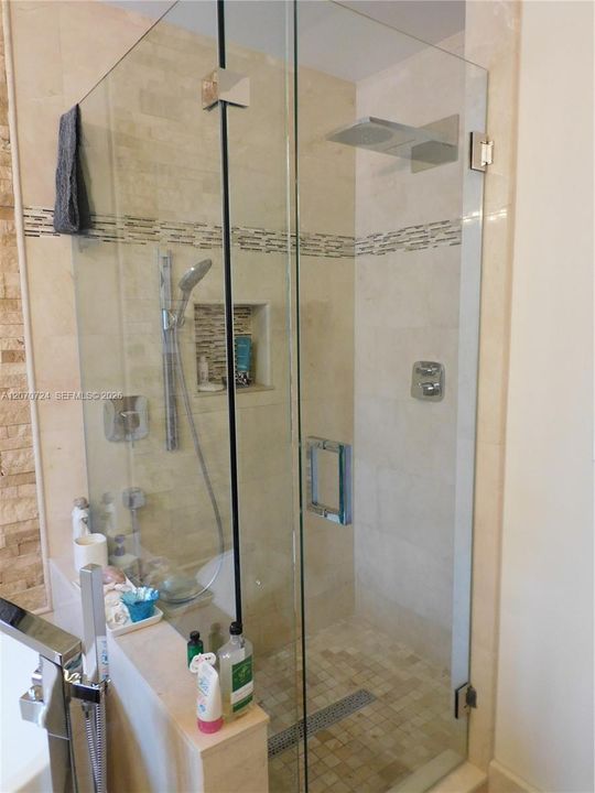 Multiple purpose shower heads.