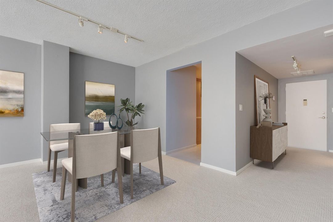 dining and foyer