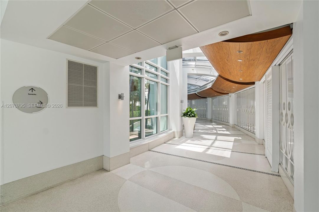 Hotel hallway