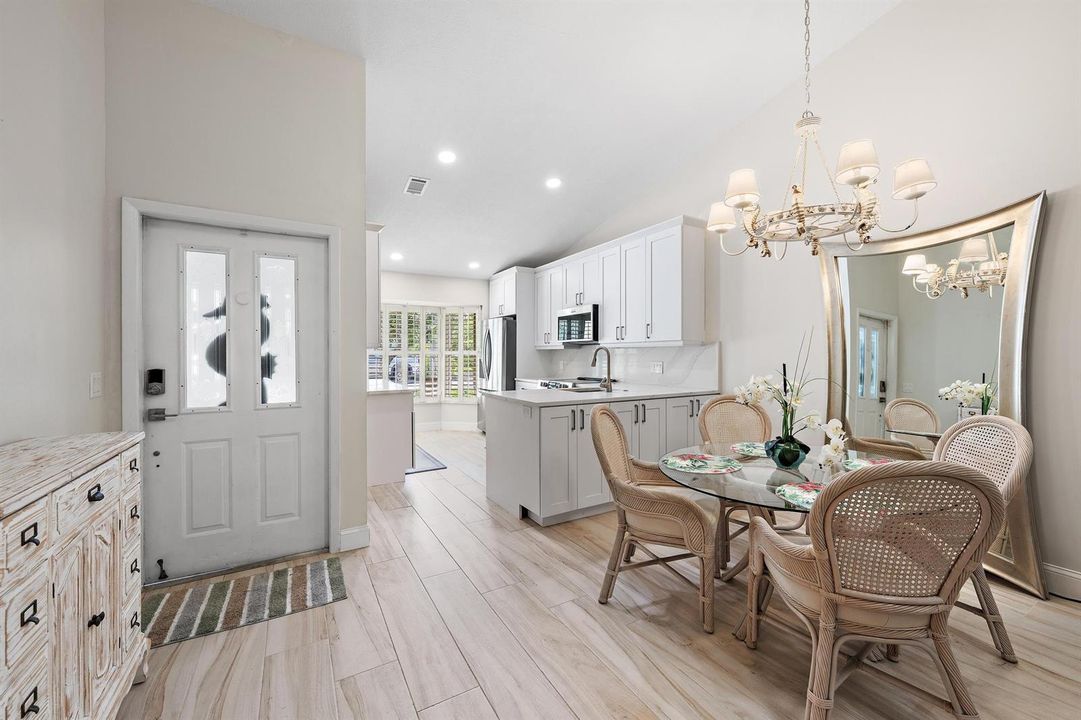 Kitchen:Front door