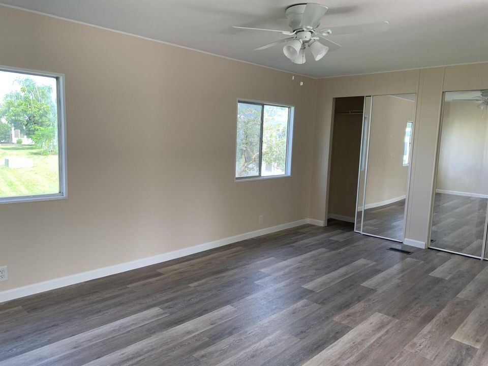 Master Bedroom with Walk in Closet