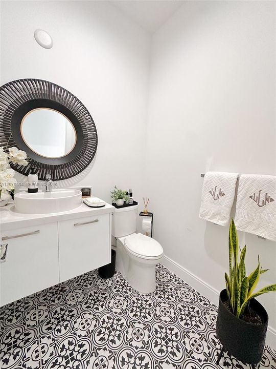 Half Bathroom First floor