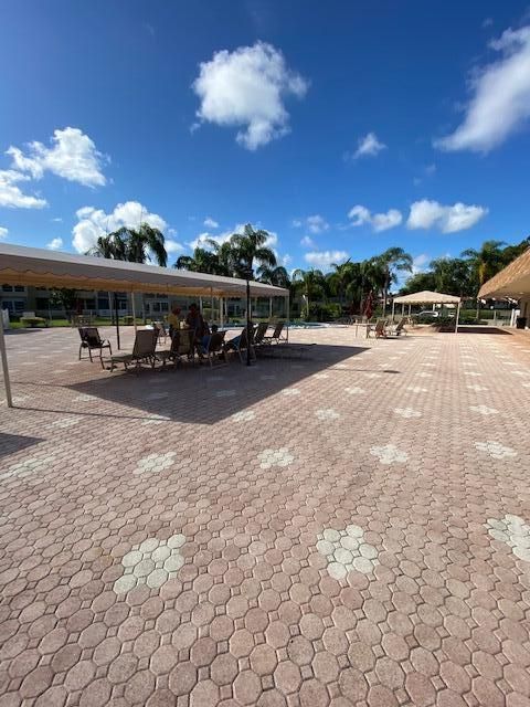 pool deck
